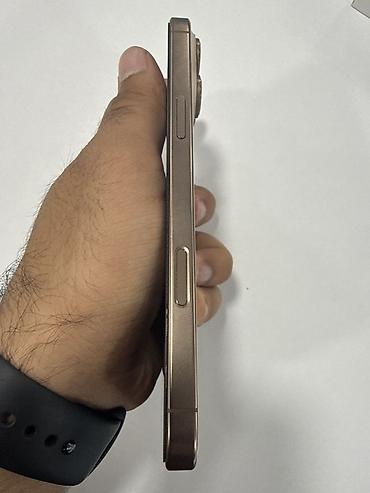 iphone q: IPhone 16 Pro Max, 256 GB, Qızılı, Face ID — 3