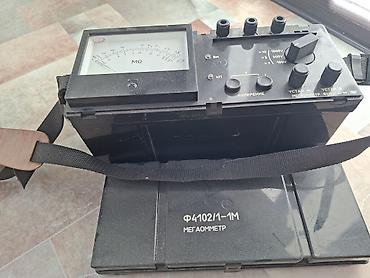 ртутный гигрометр: Мегаомметр Ф4102/1-1М Назначение: - Измерение сопротивления изоляции — 1