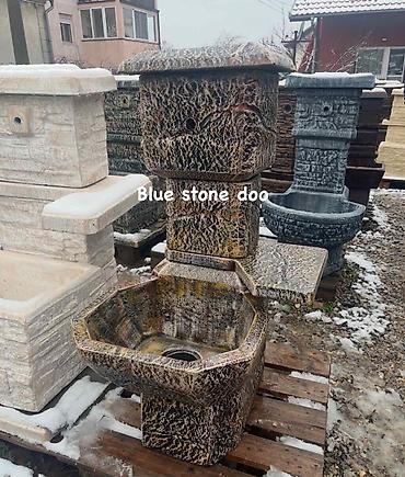 trimer straus: Baštenska česma od veštačkog kamena (beton/teraco izgled) - Rustični — 1