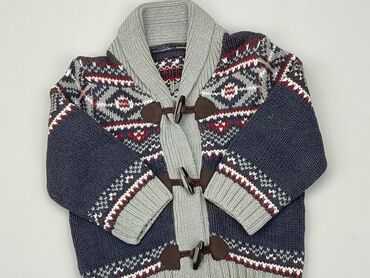 sweter dziecięcy dla chłopca: Kardigan, 12-18 m, stan - Dobry