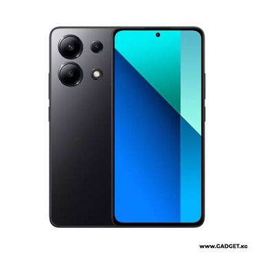 Redmi: Redmi, Redmi Note 13, Б/у, 128 ГБ, цвет - Черный, 2 SIM