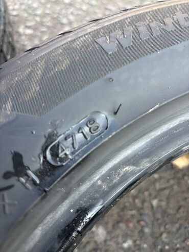 Шины: Шины 215 / 55 / R 17, Зима, Б/у, Комплект, Легковые, Корея, Hankook — 7