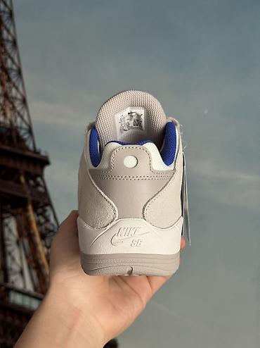 Кроссовки и спортивная обувь: Мужские кроссовки, 45, Nike, Новый, цвет - Серый, Платная доставка, Самовывоз — 6