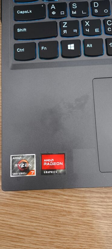 Ноутбуки: Ноутбук, Lenovo, 32 ГБ ОЗУ, AMD Ryzen 7, 16 ", Б/у, Игровой, память SSD — 4