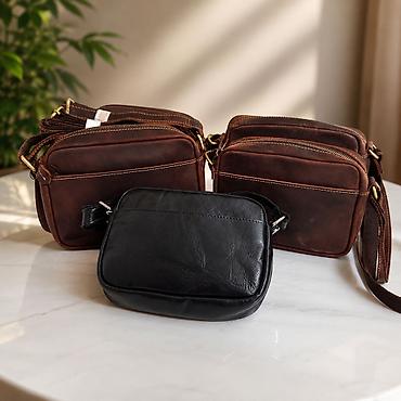 bag: Барсетка, Материал: Натуральная кожа, Застежка на молнии, Оригинал, Разделенные отделения, Новый — 2