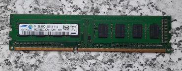 Operativ yaddaş (RAM): Operativ yaddaş (RAM) 2 GB, 1333 Mhz, DDR3, PC üçün, İşlənmiş