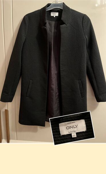 Куртки: Женская куртка Only, XS (EU 34), цвет - Черный