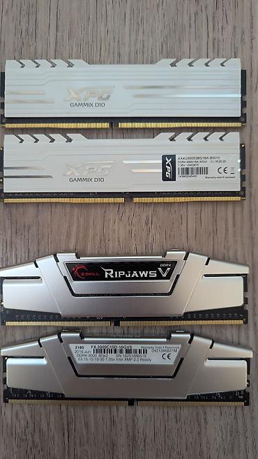 xpg: Оперативная память (RAM) для ПК, Б/у, XPG, 16 ГБ, DDR4, 3000 МГц — 1