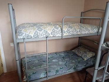 Oğlan və qız üçün, Yeni, Çarpayı, Matras ilə, Siyirməsiz, Dəmir