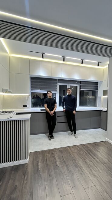 Кухонные гарнитуры: Кухонный гарнитур, Новый, МДФ, Бесплатная доставка — 1