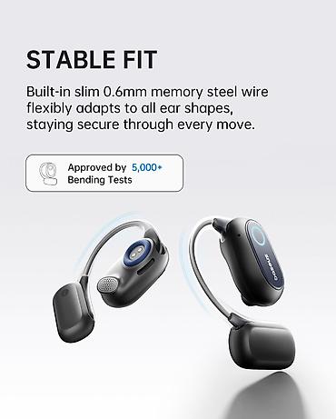 səs gücləndirən: Yeni Simsiz (Bluetooth) Qulaqcıqlar, Baseus, rəng - Ağ — 4