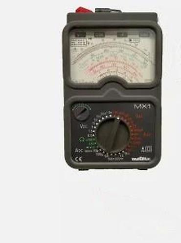 Multimetri: Analogni multimetar Metrix MX1 - Profesionalni ručni instrument sa — 9