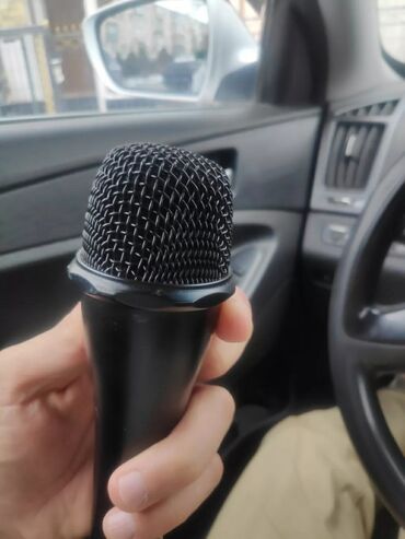 Колонки, гарнитуры и микрофоны: Микрофон sennheiser был в домашнем использовании микрофоны