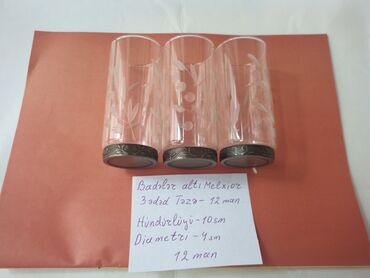 Qədəhlər: Qədəhlər, Şüşə, 2 ədədli dəst, 500 ml, Almaniya — 9