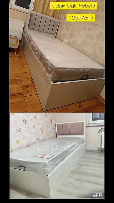 acilan carpayi: Oğlan və qız üçün, Yeni, Çarpayı, Bazalı, Matras ilə, Siyirməsiz — 1