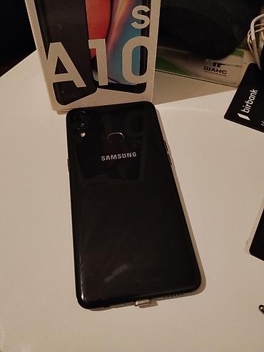 samsung adaptoru: Samsung Galaxy A10s, 64 GB, rəng - Qara, Düyməli, Sensor, Barmaq izi — 1