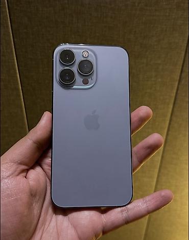 IPhone 13 Pro, 128 GB, Sierra Blue, Zəmanət, Simsiz şarj, Face ID lalafo.az -da IPhone 13 Pro, 128 GB, Sierra Blue, Zəmanət, Simsiz şarj, Face ID