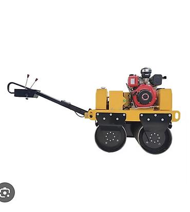 Катки: Виброкаток ручной Мини-дорожный вибрационный каток (двухвальцовый) — 8