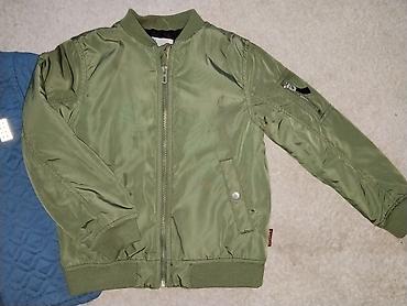 etno kosulje: Dečije jakne (2 komada) - Zelena bomber jakna: klasičan MA-1 stil sa — 2