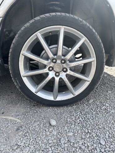крамадоры диски: Куйма Дисктер R 18 Subaru, Комплект, тешиктери - 5, Колдонулган