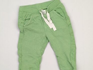 spodnie cargo zielone: Sweatpants, Cool Club, 12-18 months, condition - Very good