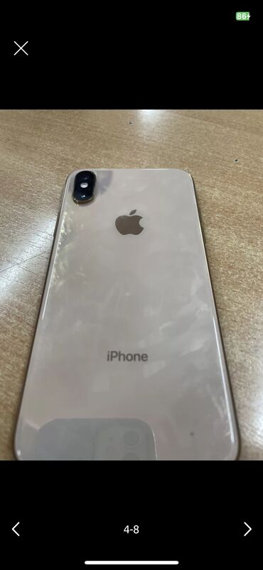 Apple iPhone: IPhone X, Б/у, 64 ГБ, Black Titanium, 100 %