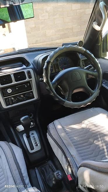 mitsubisi: Mitsubishi Pajero iO: 2001 г., 2 л, Автомат, Бензин, Внедорожник — 2