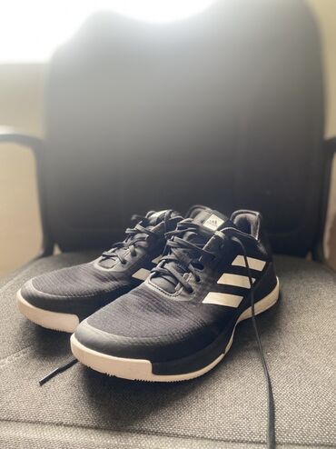 купить кроксы мужские оригинал: Эркектердин кроссовкасы, 42, Adidas, Колдонулган, түсү - Кара