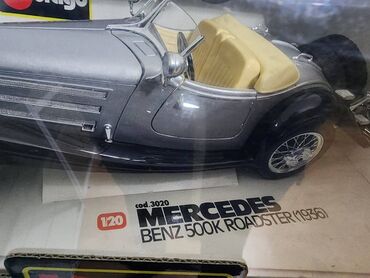 CD, DVD disklər və kassetlər: Mercedes, 1936 il, 1:18, Dəmir, Pulsuz çatdırılma