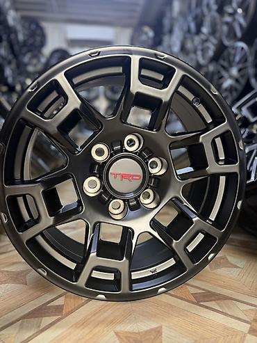 Литые Диски R 17 TRD, Комплект, отверстий - 6, Новый