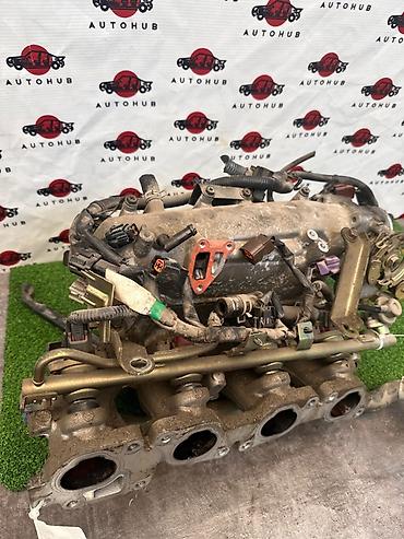 впускной колектор: Впускной коллектор в сборе для V6/V8 (алюминиевый корпус) с навесным — 1