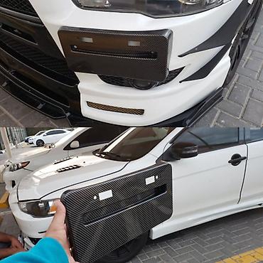 Автозапчасти: Kарбоновой подномерник GT Держатель номерного знака — 2