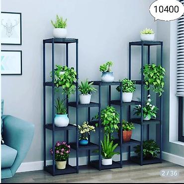 Тележки-органайзеры на колесах: Этажерки/стеллажи для комнатных растений - Дизайн: современные — 3