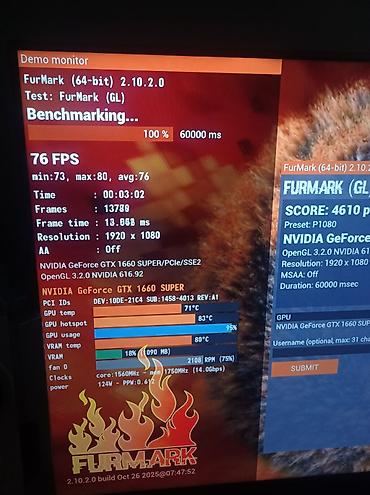 Комплектующие для ПК: Видеокарта для ПК, Б/у, Gigabyte, GeForce, 6 ГБ — 4
