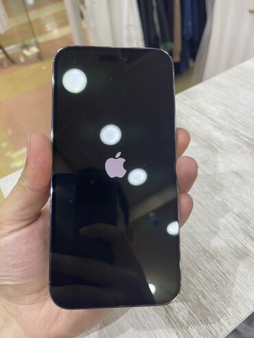 çakma iphone: IPhone 14 Pro Max, 128 GB, Deep Purple, Zəmanət, Simsiz şarj, Face ID