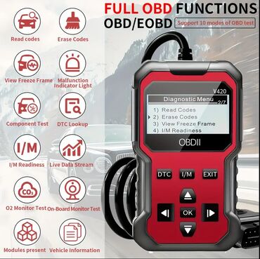 Alati za automobile: Novo - V420 OBD2/ EOBD Auto DIjagnostika — 2