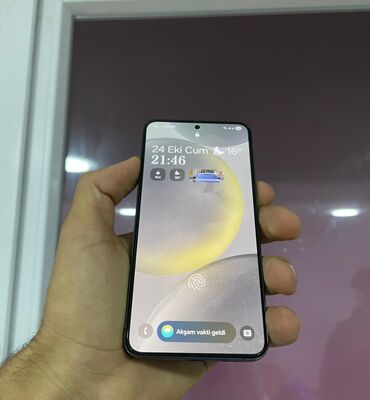 telfonlar samsunq: Samsung Galaxy S24, 256 ГБ, цвет - Черный, Две SIM карты