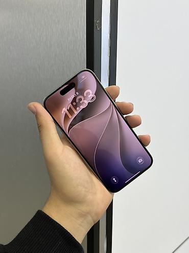 Мобильные телефоны и аксессуары: IPhone 15 Pro, Б/у, 256 ГБ, Natural Titanium, Защитное стекло, Чехол, В рассрочку, 90 % — 2