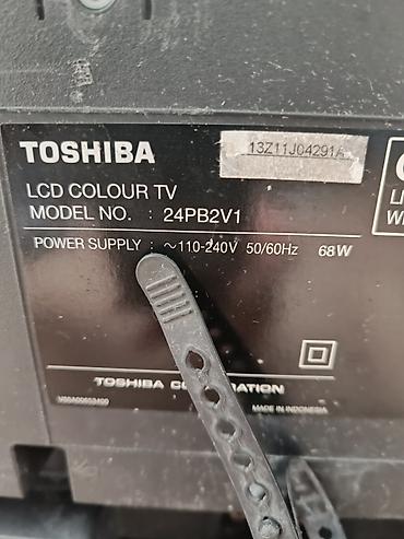 black sharp: Продаю Lcd телевизор Toshiba 24pb2v1 в отличном состоянии, без — 2