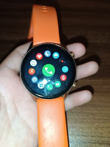 Smart saatlar: İşlənmiş, Smart saat, Sensor ekran, rəng - Narıncı — 10