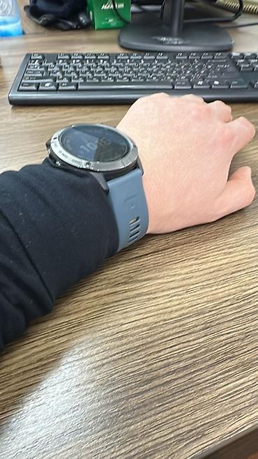 Garmin: Смарт-часы Garmin Fenix 6 про солар, состояние отличное, батарея — 5