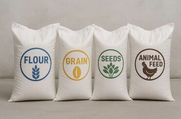 пакеты бумажные: Полипропиленовые мешки на заказ, отличное качество, короткие сроки