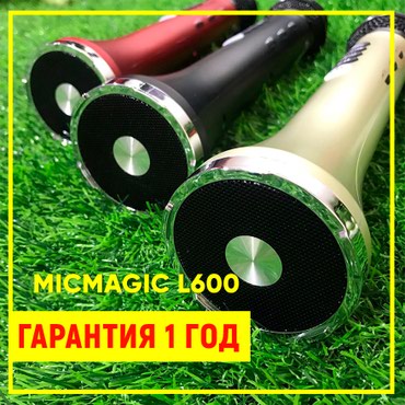 Динамики и музыкальные центры: Караоке микрофон Micmagic L600 (оригинал)
самый громкий микрофон