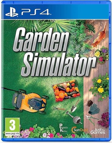 Оригинальный диск ! Garden Simulator PS4 Любовь к садоводству — это