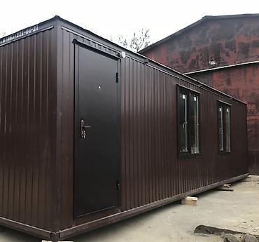 гостиница на месяц: Бытовой модуль/вагончик из металлокаркаса Описание: - Каркас: прочный — 1