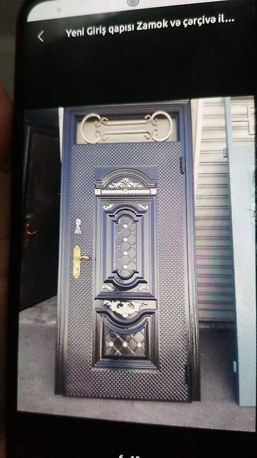 Giriş qapıları: Metal giriş qapıları – müxtəlif dizayn və ölçülərdə - Material: qalın — 16