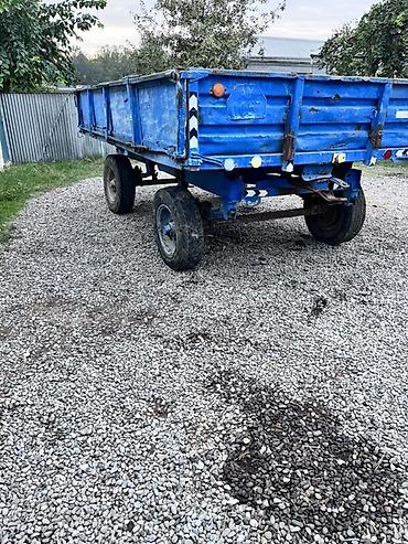 ford tranzit 2008: Ağır yüklər üçün qoşqu (traktor qoşqusu) - 2 oxlu, dörd təkərli — 1