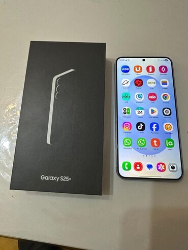 sazz problem: Samsung S25 Plus, 256 ГБ, цвет - Серебристый, Гарантия, Сенсорный, Отпечаток пальца