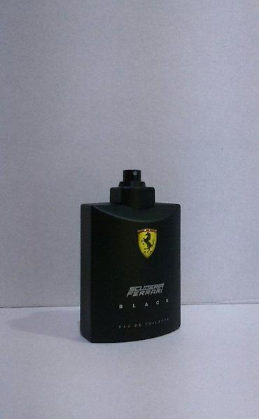 doe parfemi: SCUDERIA FERRARI BLACK EDT125ML TSTR | Scuderia Ferrari Black — 1