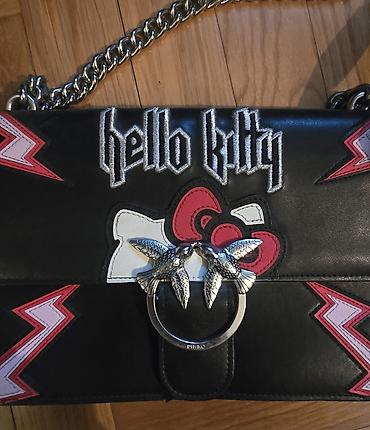 Torbe: PINKO torbica Love Hello Kitty Rock. Kolaboracija sa Hello Kitty — 11